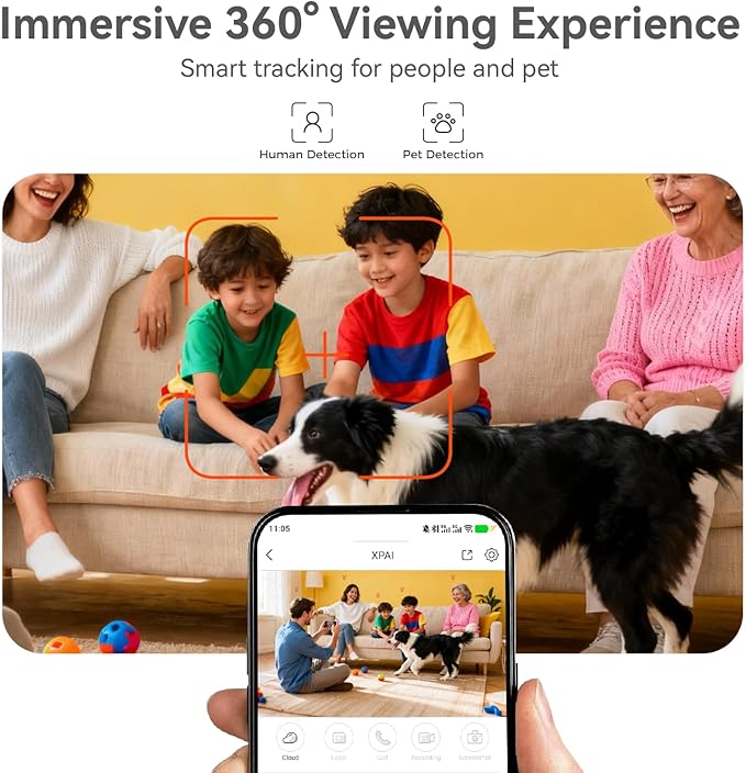 xpai 4K Security Camera, Industry's First - Image 5