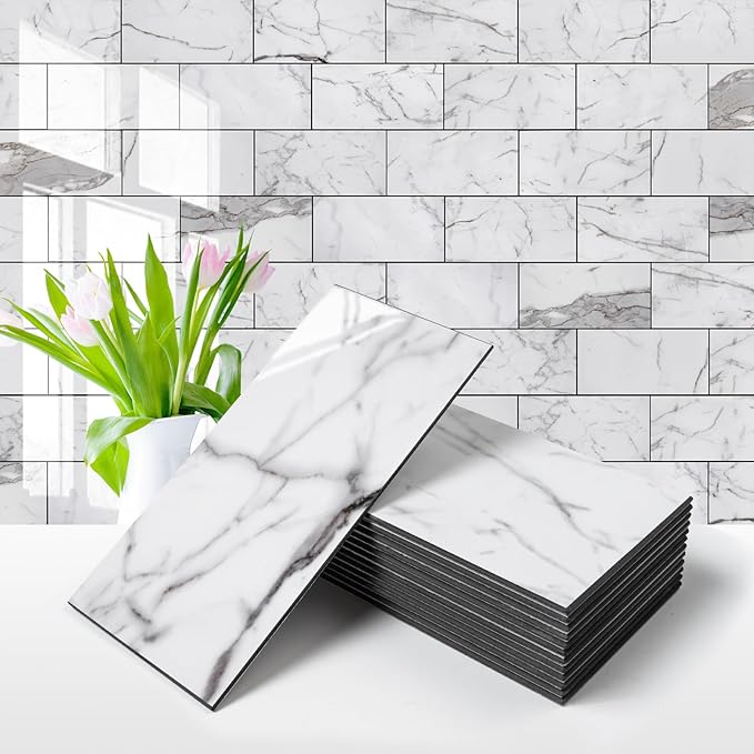 Vamos Tile Peel and Stick Backsplash Tile, Stick on Backsplash by VamosTile