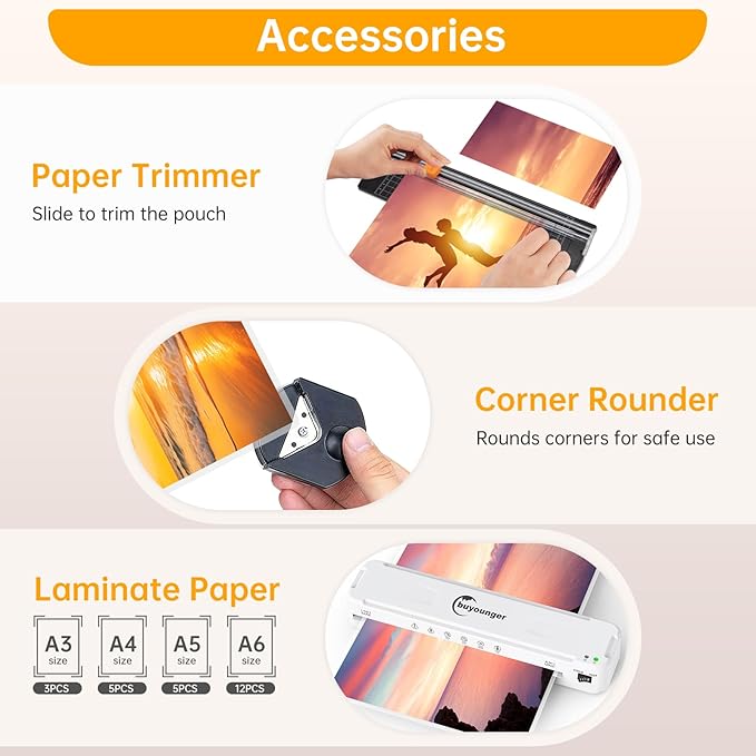 Buyounger Laminator Machine, A3 Laminator Machine - Image 7
