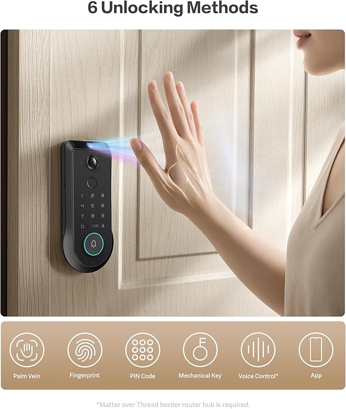 Lockin Veno Pro Smart Deadbolt Lock - Image 7