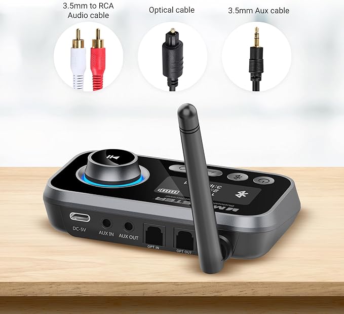 Monster Bluetooth Transmitter & Receiver, 2-in-1 Bluetooth Audio Adapter - Image 6