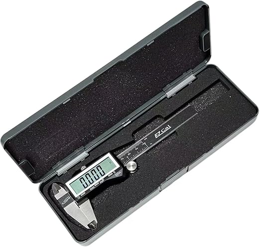 iGaging Premium IP54 0-4" EZ CAL Fractional Digital Caliper - Image 6