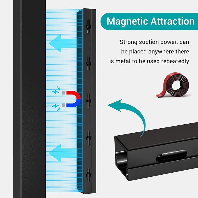 Cable Raceway - Magnetic Cable Management Under Desk - Image 5