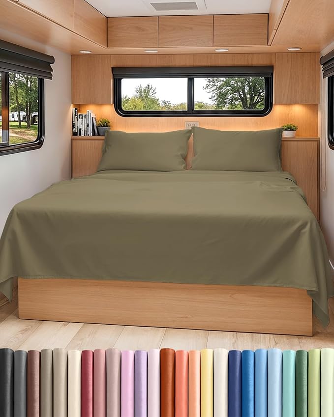 RV Short Queen Sheet Set 60 X 75 by CGKUnlimited