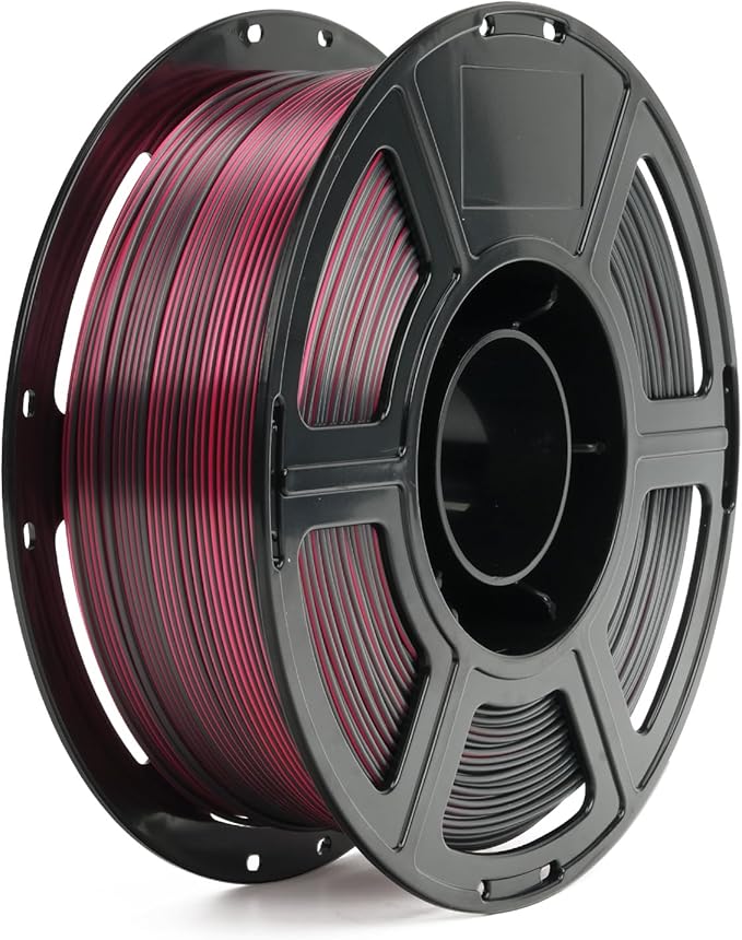 FLASHFORGE Silk Dual Color Filament, 3D Printer Filament Color Change 1kg Spool by FLASHFORGE