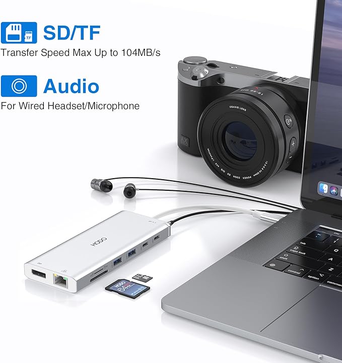 USB C Docking Station Dual Monitor HDMI - Image 8