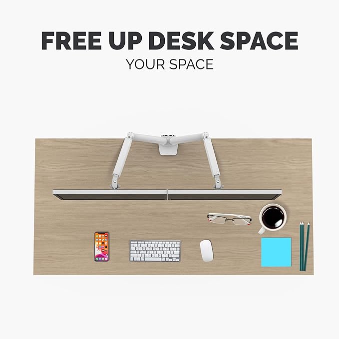 Fellowes Platinum Series Dual Monitor Arm - Image 7