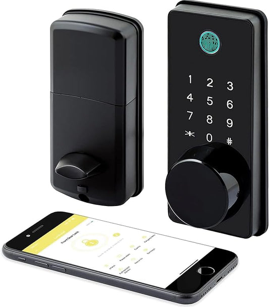 LOCKSTAR® Smart Door Lock • Keyless Entry Deadbolt Door Lock • Multiple Entry by LOCKSTAR
