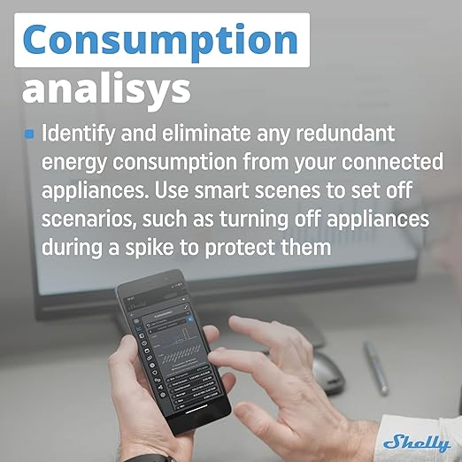 Shelly PM Mini Gen3 | WiFi Smart Power Meter 1 Channel 16 A | Home Automation | - Image 2