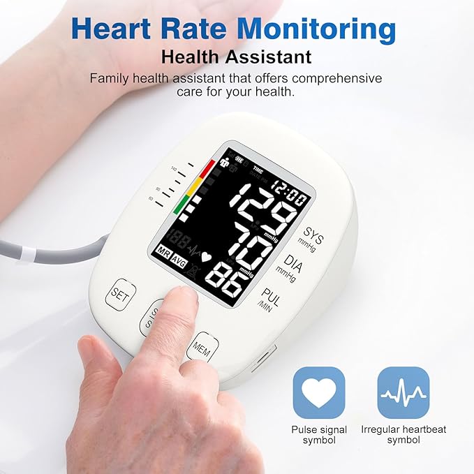 Blood Pressure Monitors for Home use, Automatic Digital BP Machine, Adjustable - Image 3