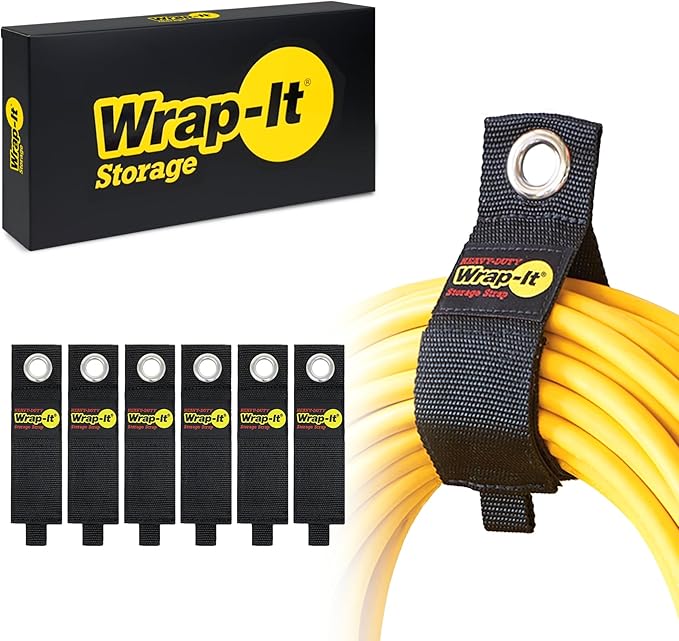 Heavy-Duty Wrap-It Storage Straps, 13-inch by Wrap-ItStorage