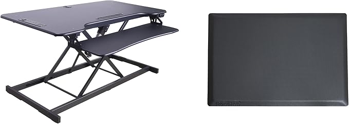 Rocelco 46" Electric Standing Desk Converter by Rocelco