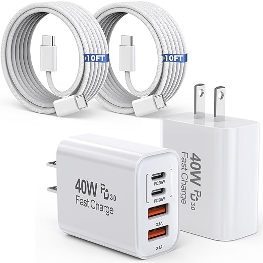 10FT iPhone 17 16 15 Pro Charger by Dazana