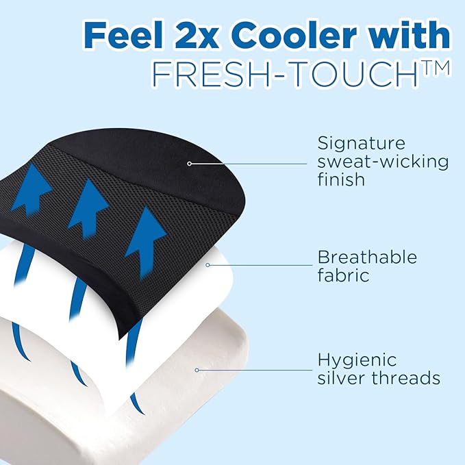 Niceeday Lumbar Support Pillow for Office Chair Car, Gaming Chair Lower Back - Image 4