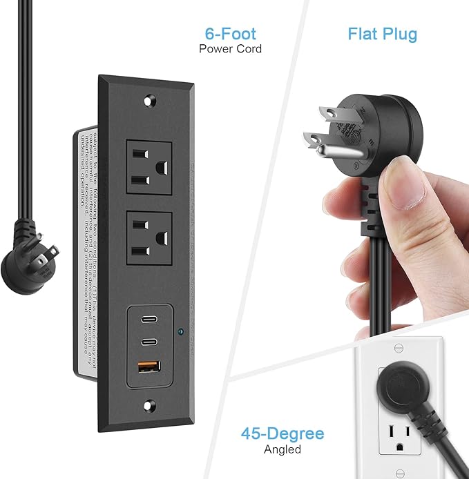CCCEI Recessed Power Strip - Image 5