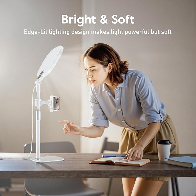 White 1Pack Video Conference Lighting - Image 8