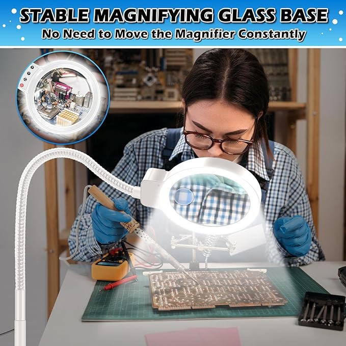30X 10X Large Floor Magnifying Glass - Image 3