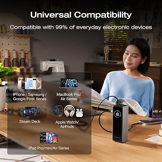 EF ECOFLOW Rapid Power Bank 25, 170W Portable Charger - Image 7