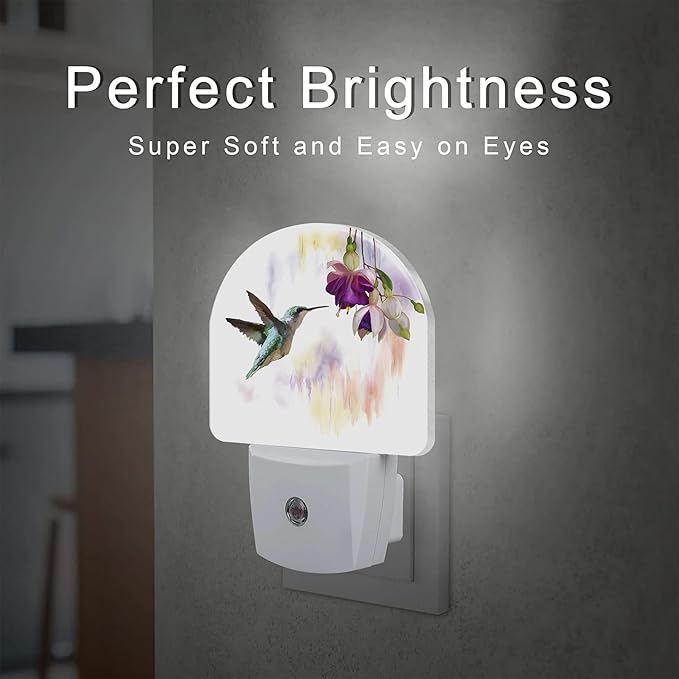sndheke Hummingbird Flowers Night Light - Image 2