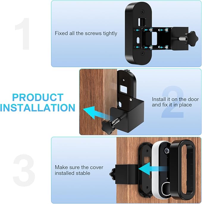 Anti-Theft Doorbell Mount Compatible - Image 4