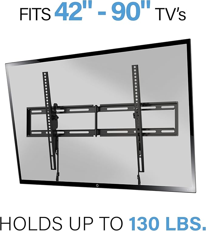 SANUS Tilt TV Wall Mount for TVs 42"-90" up to 130 lbs - Image 2