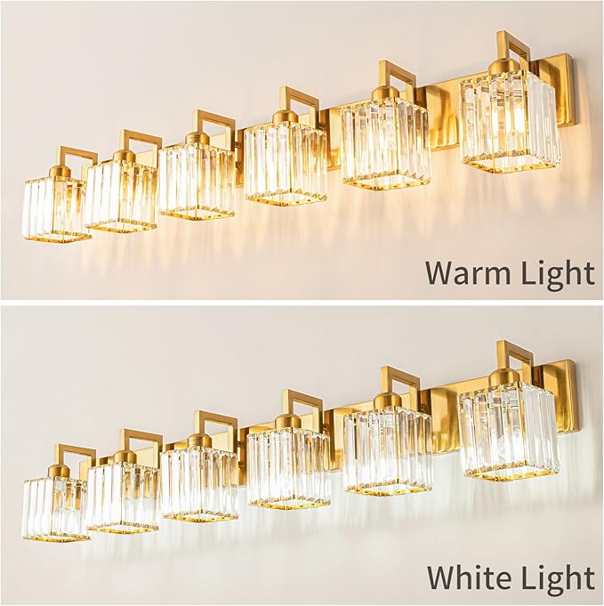 FDPBY Modern Crystal Bathroom Vanity Light - Image 3