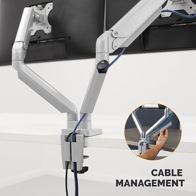 Fellowes Platinum Series Dual Monitor Arm - Image 5