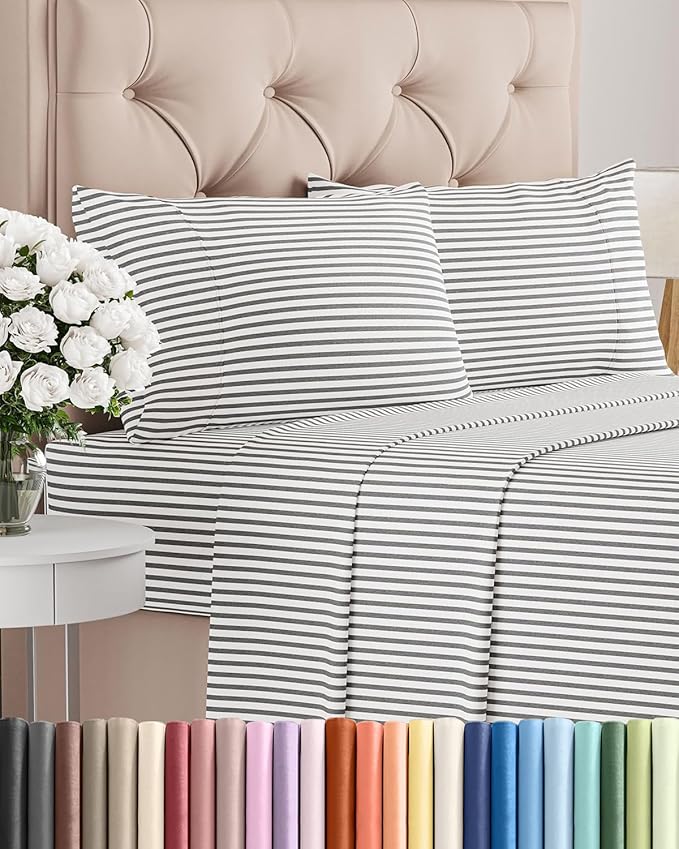 King Size 4 Piece Sheet Set by CGKUnlimited