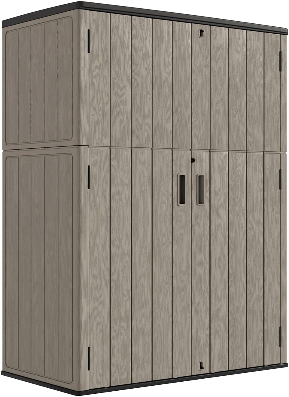kinying outdoor storage cabinet waterproof, 57 cu.ft resin, main product view
