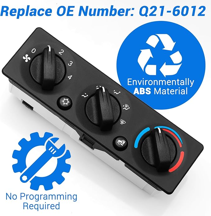 Q21-6012 AC Climate Control Module Compatible - Image 3