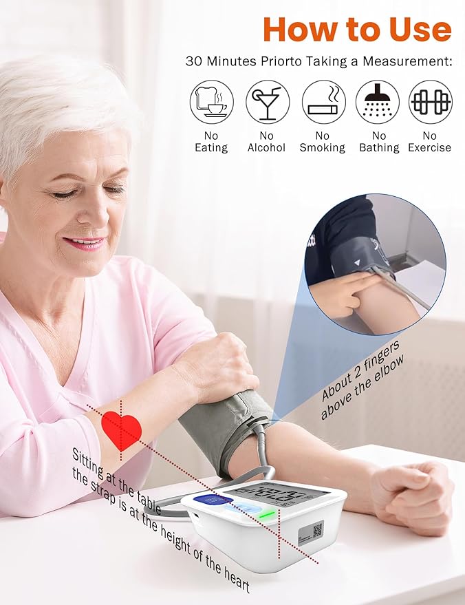 Blood Pressure Monitor Upper Arm Monitors - Image 7