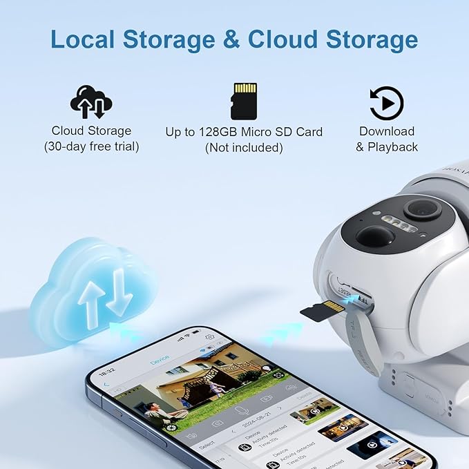 HOSAFE.COM Home Security Cameras Wireless Outdoor, Outdoor Camera Wireless WiFi - Image 5