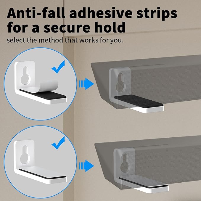 suptek Soundbar Wall Mount Shelf – Wall Mount Bracket - Image 6