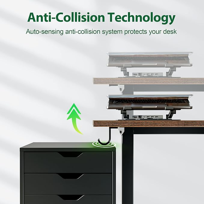 Agilestic Electric Standing Desk, Extra Large 71 x 31.5 Inches Height - Image 6