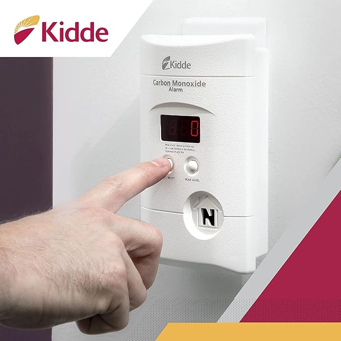 Kidde Carbon Monoxide Detector, Plug In Wall - Image 6