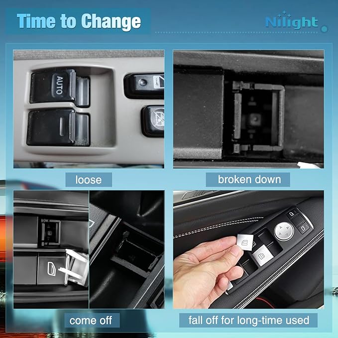 Nilight Power Master Window Switch Compatible - Image 2