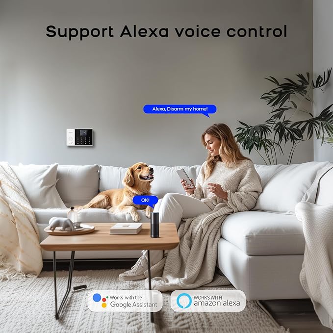 PGST WiFi Alarm System for Home Security, Motion Detector, Tuya APP Instant - Image 8