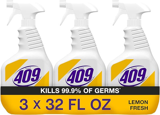 Formula 409 Multi-Surface Cleaner, Spray Bottle, Lemon Fresh, 32 Fluid Ounces by Clorox