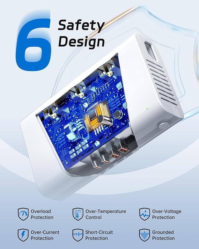 DOACE 220V to 110V Converter, 800W Voltage Converter US to Europe - Image 6