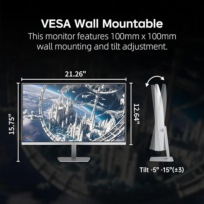 KTC 24 Inch 240Hz Gaming Monitor, FHD 1080p PC Computer Monitor - Image 9