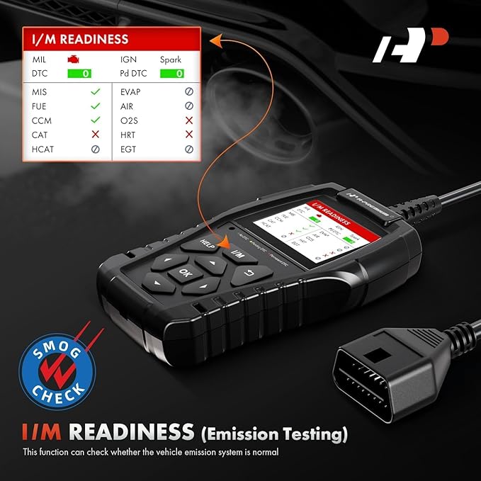 A-Premium AD200 Professional OBD2 Scanner Car Diagnostic Tool, OBDII EOBD Code - Image 6