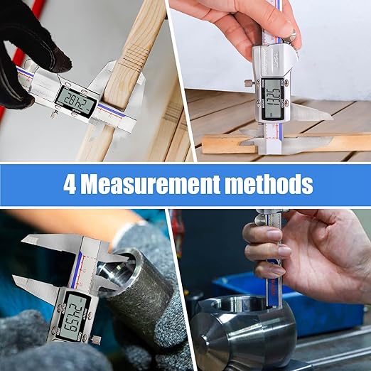 Digital Caliper Measuring Tool, IP54 Waterproof Electronic Digital Micrometer - Image 6