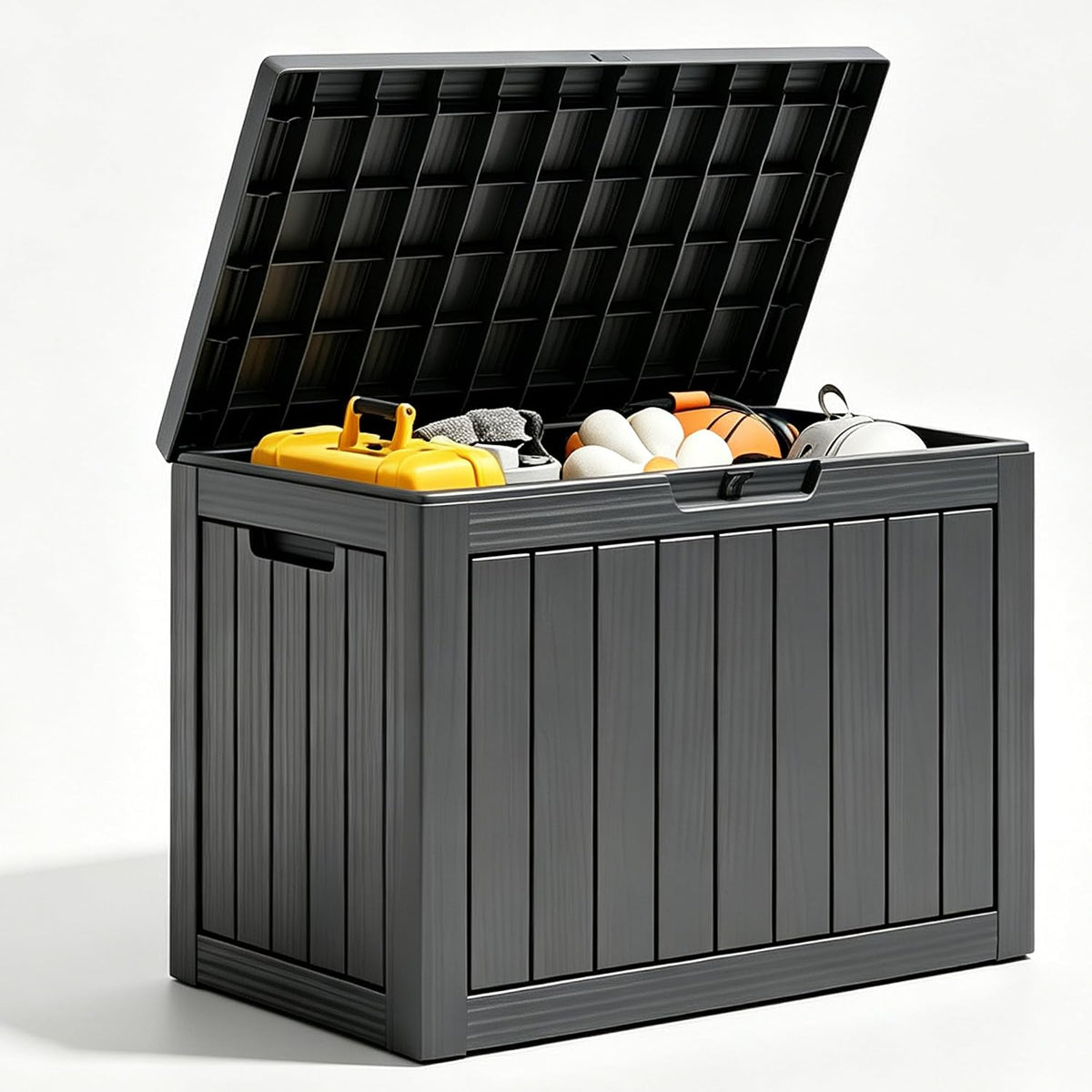 kamaboko 50 gallon outdoor storage box waterproof deck, main product view