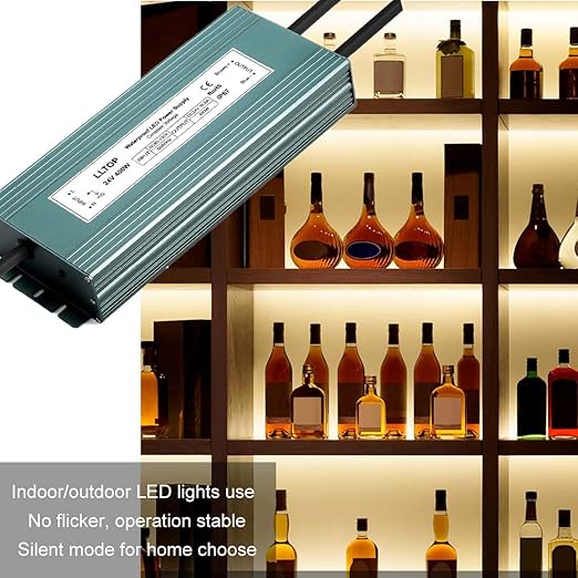 LLTOP LED Driver 400 Watts 110V/120V AC to 24V DC 16.6A Power Supply Waterproof - Image 5
