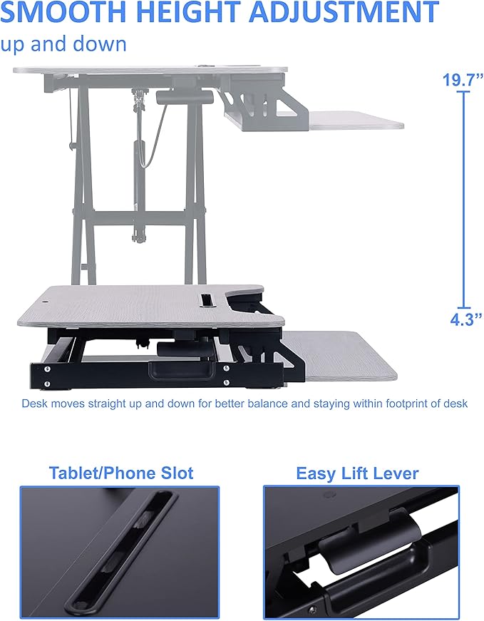 Rocelco Standing Desk Converter - Image 2
