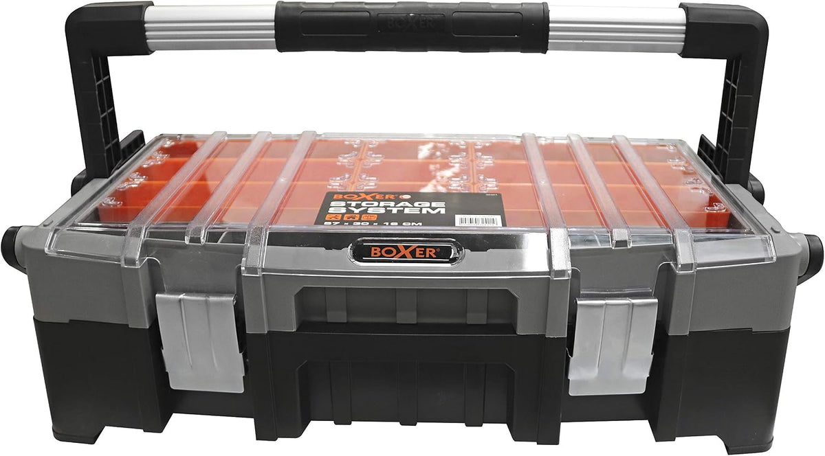 boxer® empty plastic tool box 57 cm, side view