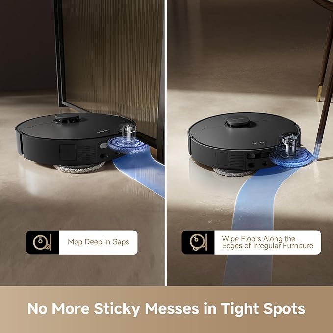 DREAME L40s Ultra AE Robot Vacuum and Mop Combo, 000Pa Suction, Self Emptying - Image 4