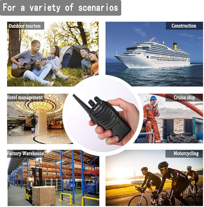 pxton Two Way Radios Long Range Walkie Talkies - Image 6