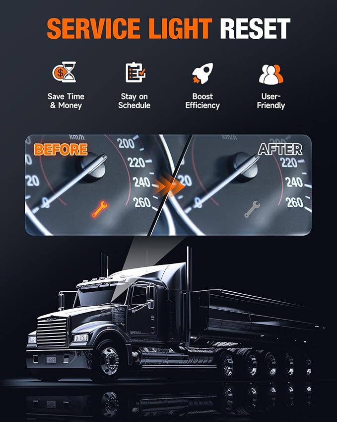 ANCEL HD3400 Pro Heavy Duty Truck Scanner | DPF Regeneration, Lifetime Free - Image 5