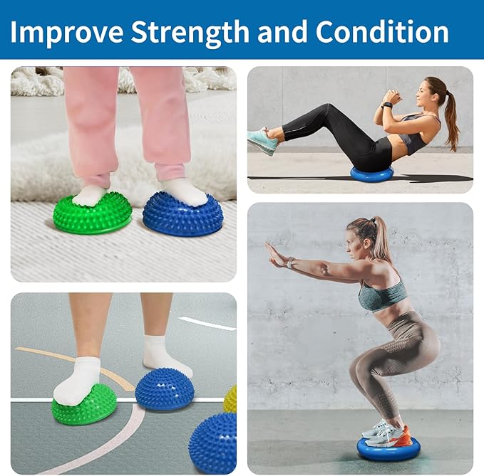 Wobble Cushion Set for Sensory Kids and Balance Training - Image 6